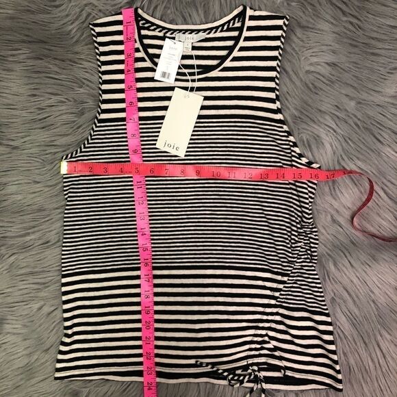 🆕 Joie Columba Multistripe Sleeveless Tee - Picture 5 of 7